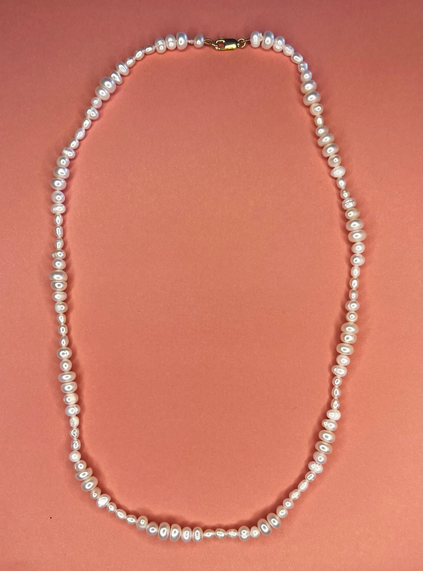 Graduated Freshwater Pearl Necklace